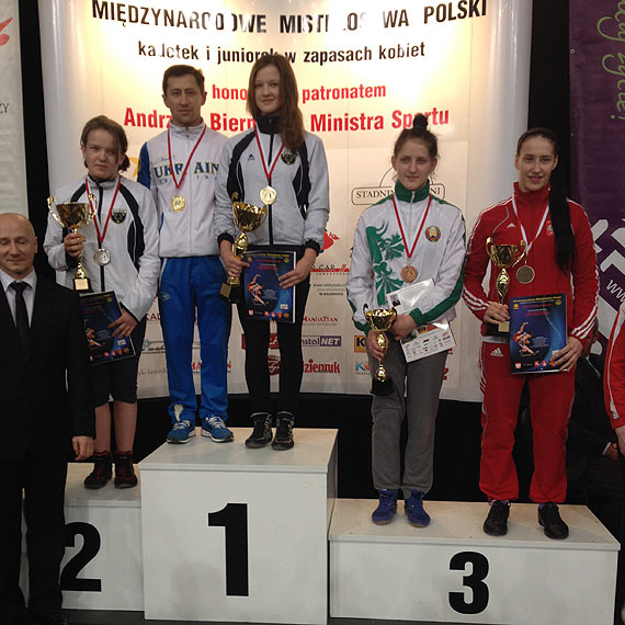 Aleksandra Kotlewska brzow medalistk Midzynarodowych Mistrzostw Polski Kadetek w zapasach