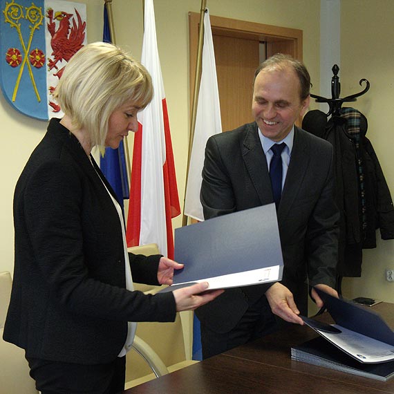 Spotkanie burmistrza Kamienia Pomorskiego ze starost kamieskim. Dobre praktyki samorzdw