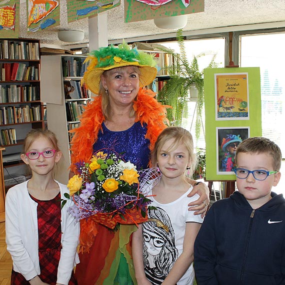 Ewa Chotomska - znana Ciotka Klotka w bibliotece w Midzyzdrojach