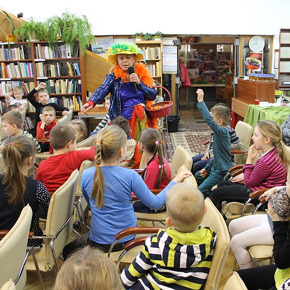 Ewa Chotomska - znana Ciotka Klotka w bibliotece w Midzyzdrojach