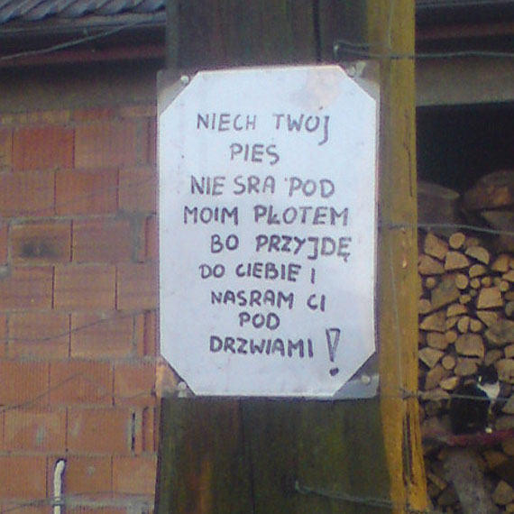 Mieszkańcowi Wolina puściły nerwy
