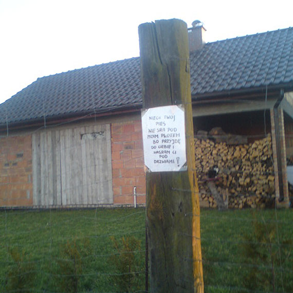 Mieszkańcowi Wolina puściły nerwy