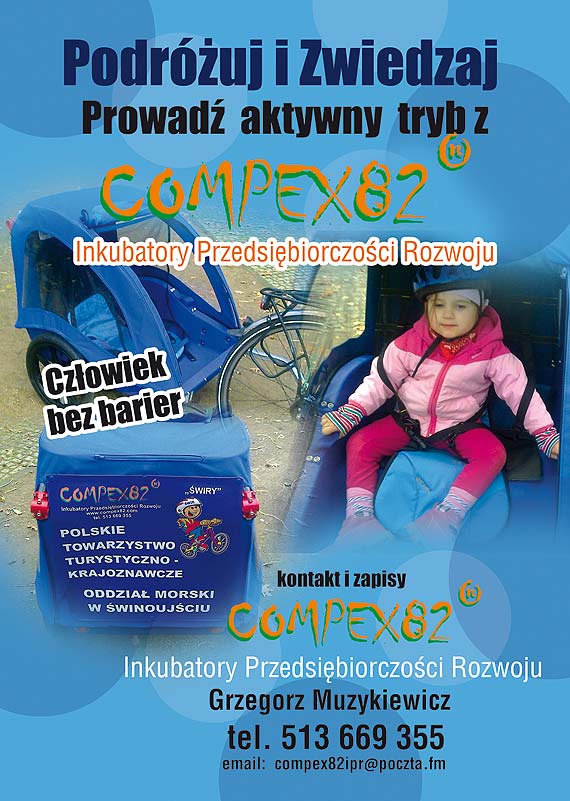 Wypady majowe rowerowe z Compex 82