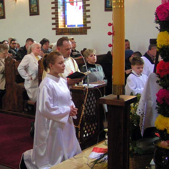 Dziękczynna Msza św. w Śniatowie