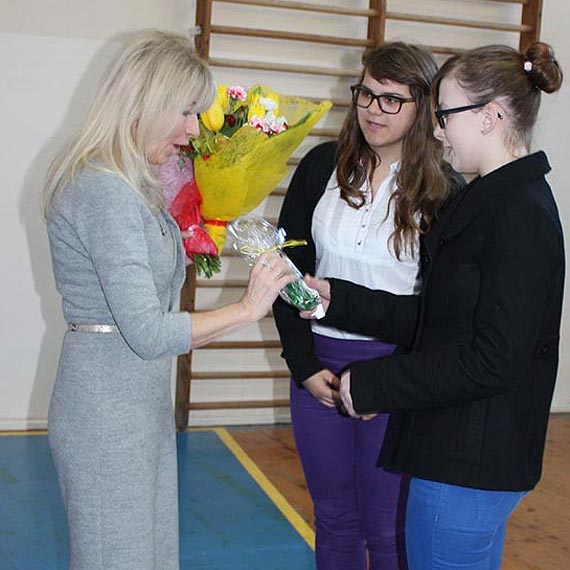 Sędzia Anna Maria Wesołowska z wizytą w Wolinie