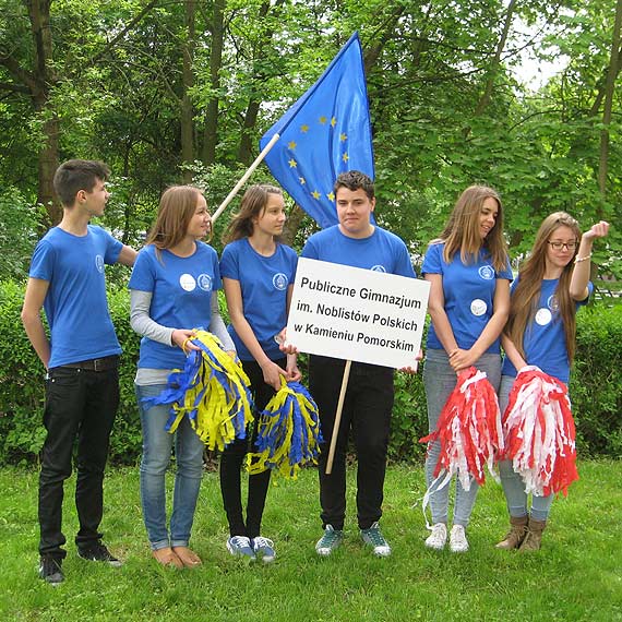 Kamiescy Gimnazjalici  w Zachodniopomorskiej Szkole Biznesu w Szczecinie