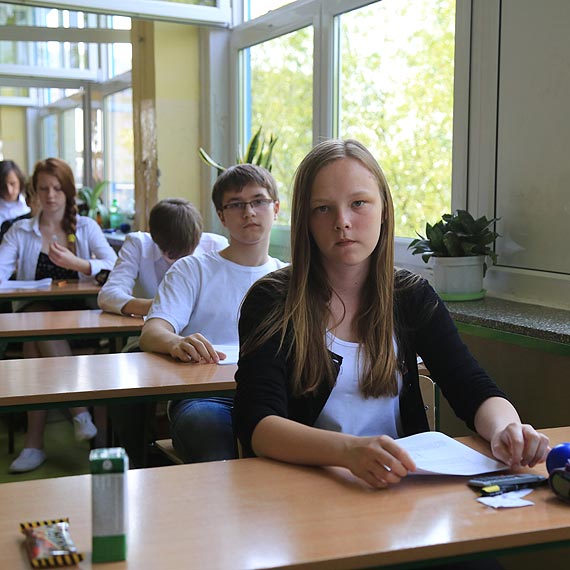 Konkurs matematyczny w Zespole Szk Oglnoksztaccych w winoujciu z udziaem uczniw z Wolina. Zobacz film!