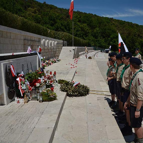 Harcerze z Kamienia Pomorskiego na Monte Cassino