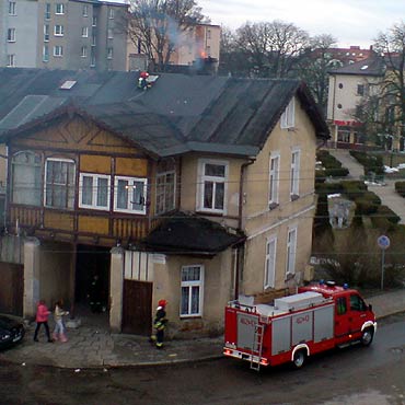 Midzyzdroje: Palia si sadza w kominie