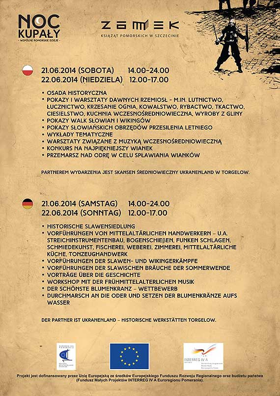Noc Kupay na zamku w Szczecinie