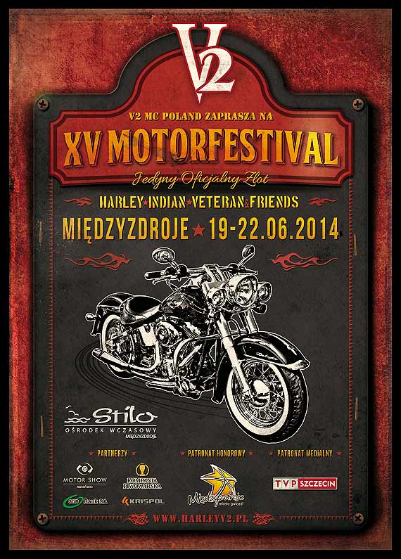 XV Motorfestival V2 Midzyzdroje 2014