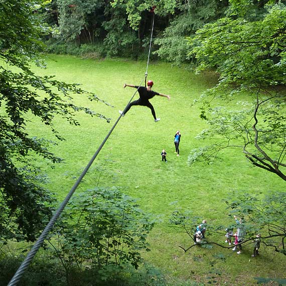 Park Linowy w Midzyzdrojach zaprasza