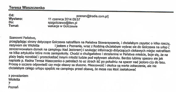 Czy w Golczewie jest bezpiecznie?