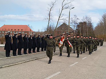 Dziwnw: Przekazanie obowizkw dowdcy 8. dywizjonu przeciwlotniczego