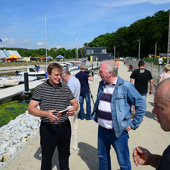 Błękitna Flaga już nad mariną w Wapnicy! Zobacz film!