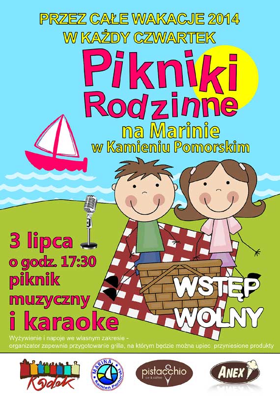 Czwartkowe Pikniki Rodzinne na Marinie
