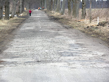 Ruszya  przebudowa drogi powiatowej Rzeczyn – Wiejkowo