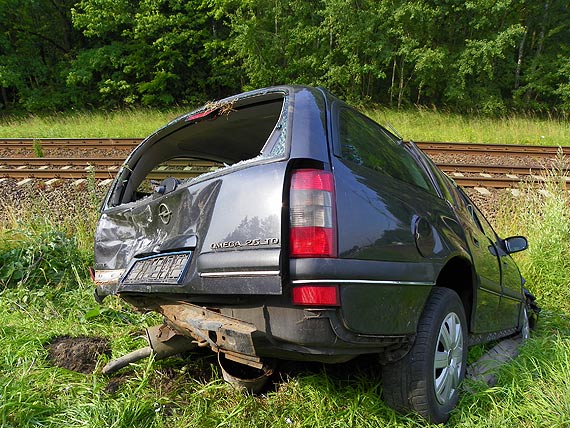  Wypadek w Piaskach Wielkich koo Wolina. Jeden mczyzna trafi do szpitala