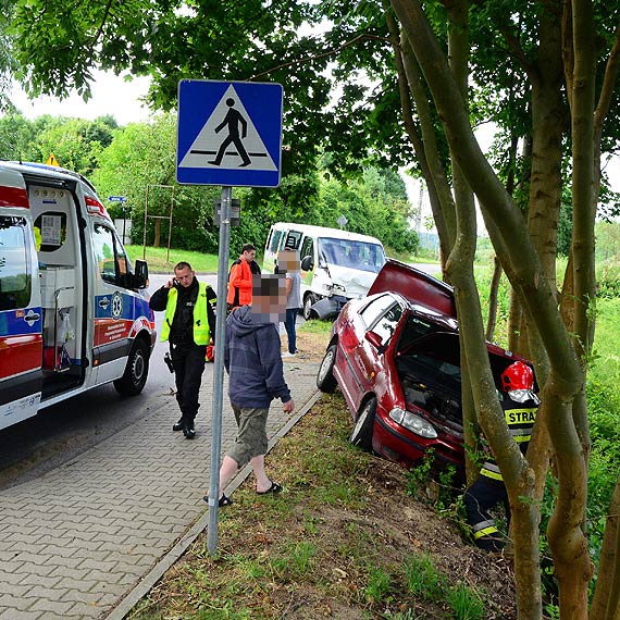 Zderzenie w Wicku. Obaj kierowcy byli pijani