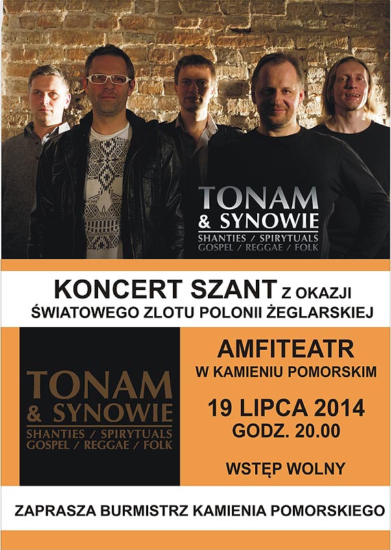Kamie Pomorski powita szantami uczestnikw wiatowego Zlotu Polonii eglarskiej