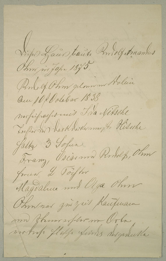 Poznalimy tre odnalezionego listu z 1879 roku