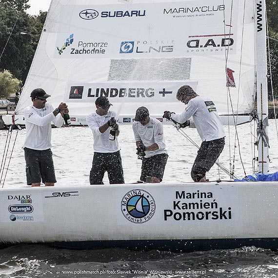 Staffan Lindberg wygrywa Marina Kamień Pomorski Match Race!