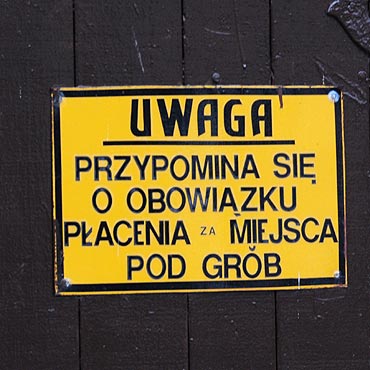 Kamień Pom.: Na cmentarzu toną w błocie