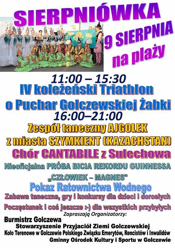 Triathlon i Sierpniwka 2014 – ju 9 sierpnia w Golczewie