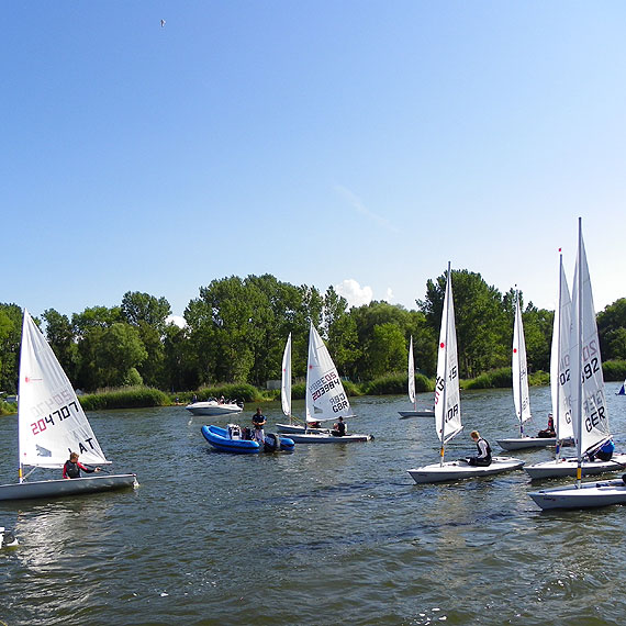 Zakoczenie Mistrzostw  wiata  Juniorw  w  klasie LASER RADIAL  Dziwnw  2014