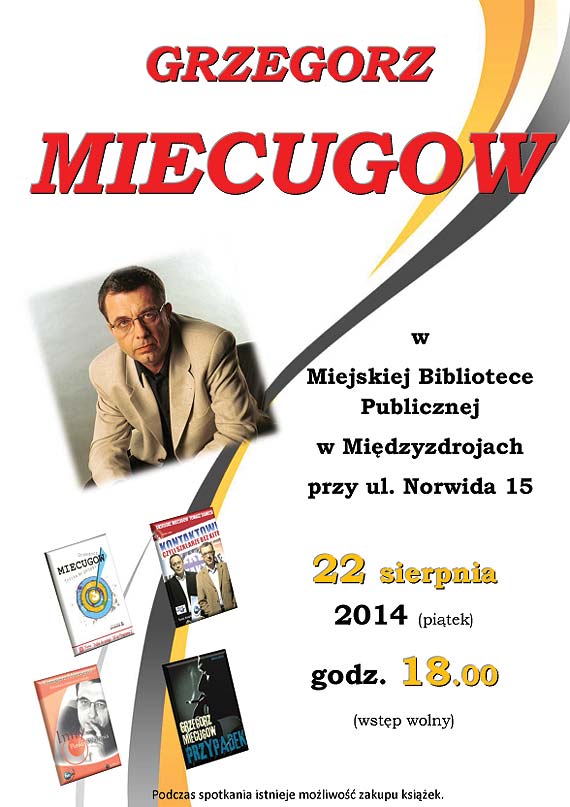 Grzegorz Miecugow w Midzyzdrojach