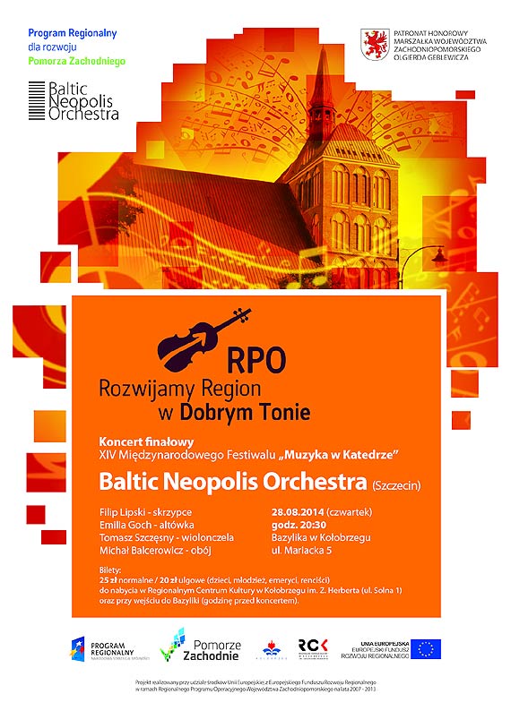 Rozwijamy Region w Dobrym Tonie - koncert Baltic Neopolis Orchestra