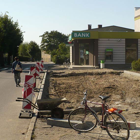 Remont parkingu w Golczewie