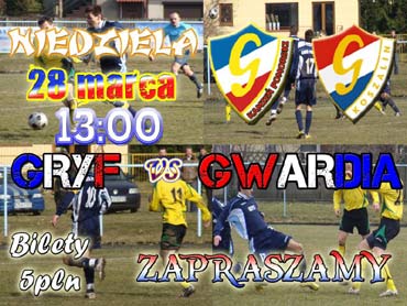 Gryf powalczy z Gwardi