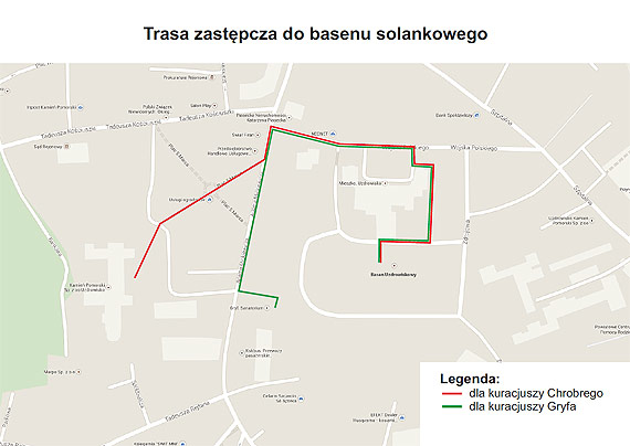 Utrudnienia spowodowane rozbudow szpitala. Trasy zastpcze do basenu solankowego