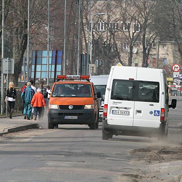 Kamie Pom.: Zwikszony ruch na Woliskiej. Bd wypadki?