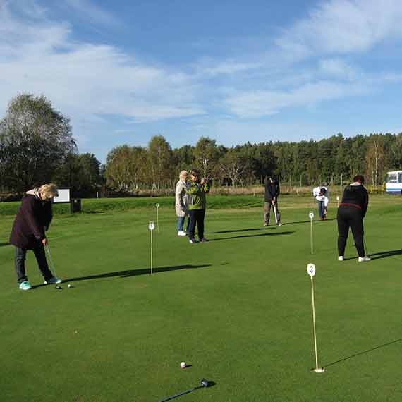 Wyjazd na pole golfowe