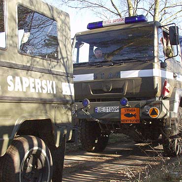Midzyzdroje: Saperzy usunli niewypa z drogi do ubrowiska