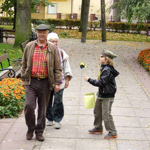 Akcja promocyjna zuchw i harcerzy w Midzyzdrojach