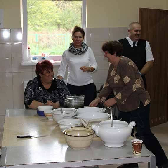 Zaplecze kuchenne świetlicy w Recławiu oddane do użytku