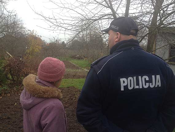 Policja kontroluje ogrody dziakowe 