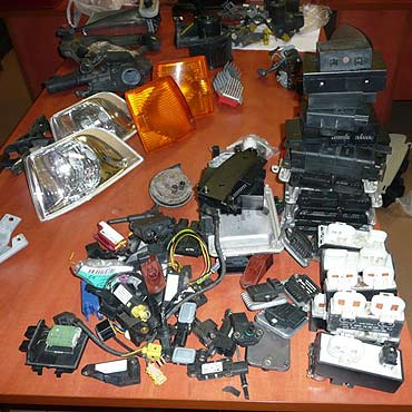 Policjanci aresztowali złodzieja samochodów