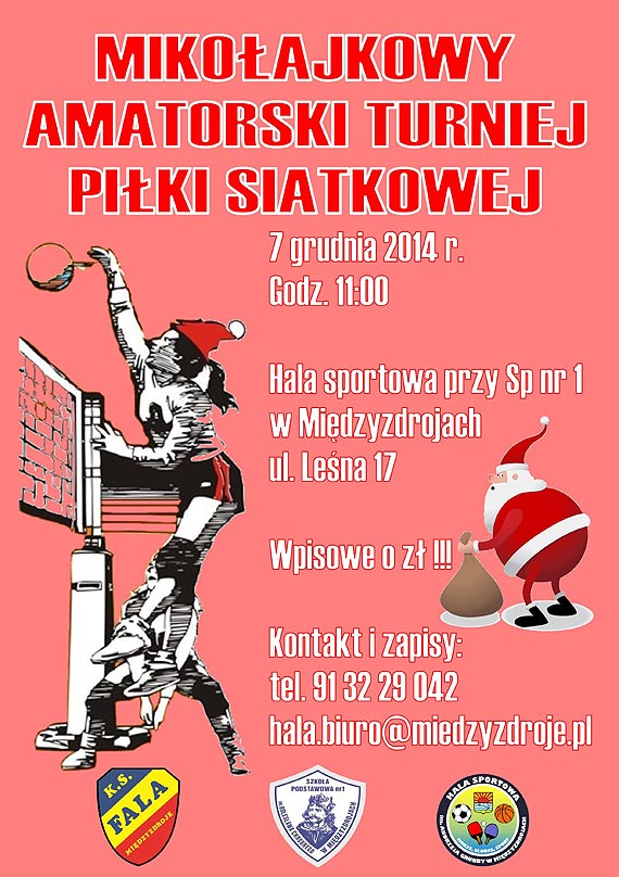Mikołajkowy Amatorski Turniej Piłki Siatkowej w Międzyzdrojach