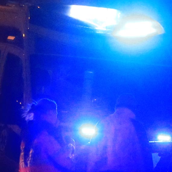 Potrcony mczyzna znikn nim pojawia si karetka 