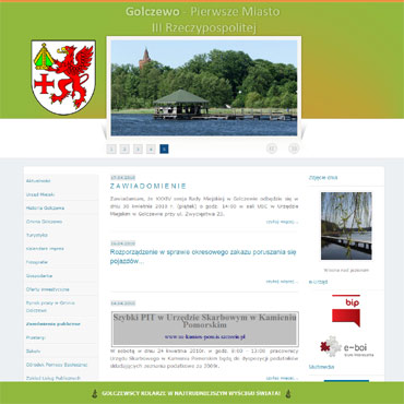 Golczewo ma now stron internetow