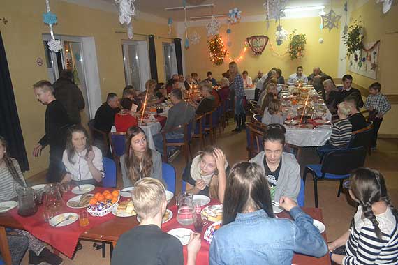 Wigilia w Sołectwie Ostromice