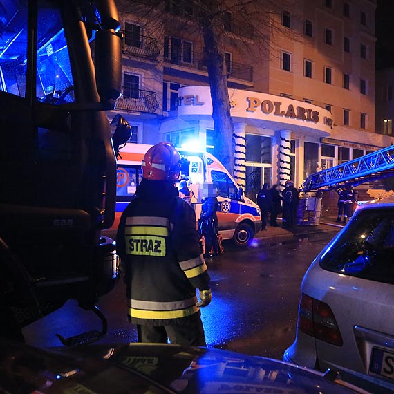 Poar hotelu w winoujciu. Gocie najedli si strachu. Zobacz film!