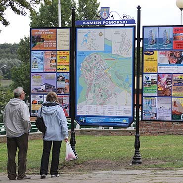 Postawi kolejn tablic z planem miasta