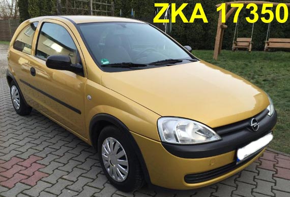 Skradziono samochd w Wolinie