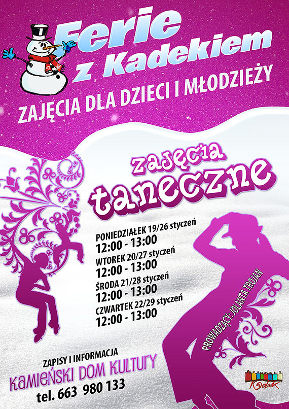 Ferie z Kamieskim Domem Kultury