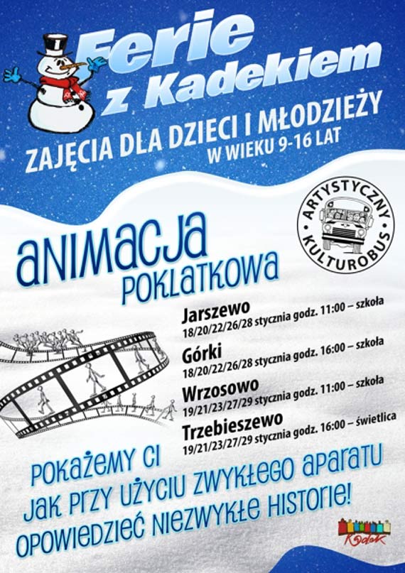 Ferie z Kamieskim Domem Kultury